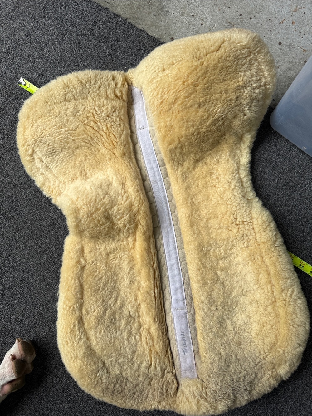 Mattes Sheepskin Half Pad VS Size XL - Picture 2 of 4